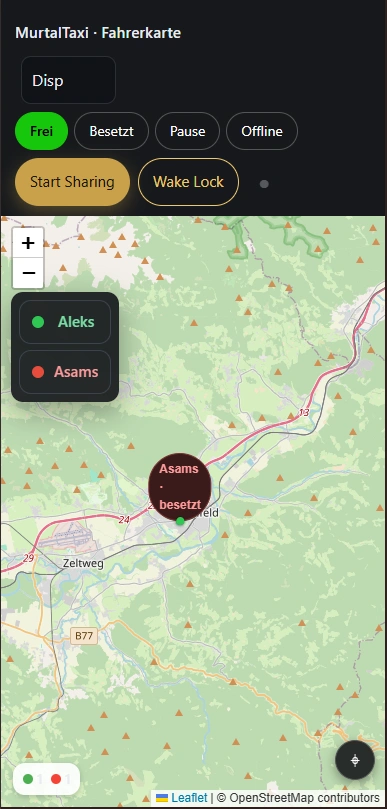 Drivers-map tracking system (Web + Android)